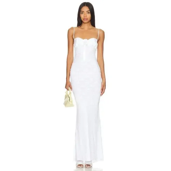 MAJORELLE | Dresses | Nwtmajorelle Womens Leonie Floral Lace Gown Maxi Dress In White Size Medium | Poshmark MAJORELLE | Dresses | Nwtmajorelle Womens Leonie Floral Lace Gown Maxi Dress In White Size Medium | Poshmark